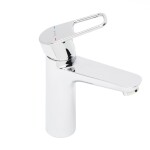 Umyvadlová baterie VitrA Flow Soft bez výpusti chrom A43013 A43013