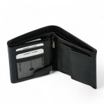 Luxusní pánská kožená peněženka Diviley Loránt, černá