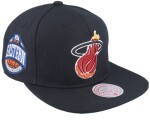 Mitchell & Ness Pánská kšiltovka Miami Heat NBA Conference Patch Snapback Hwc