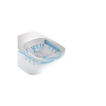 OLSEN SPA - Kombi WC ARCO RIMLESS se SLIM sedátkem Soft-close OLKLT2157AR