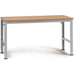 Manuflex LD1113.6011 ESD ESD pracovní stůl UNIDESK s kaučuk deska, rezedově zelená RAL 6011, Šxhxv = 2000 x 800 x 720-73