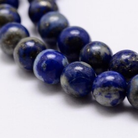 Přírodní lapis lazuli - ∅ 8 mm - 1 ks