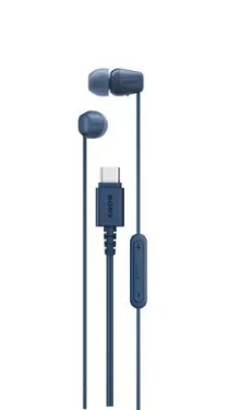 Sony IER-EX15C modrá / Sluchátka do uší / mikrofon / USB-C (IEREX15CL.CE7)