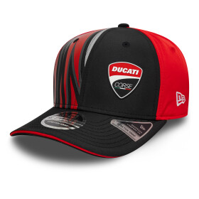 New Era Pánská kšiltovka Ducati Motor 970 Stretch snap print