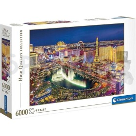 Puzzle Las Vegas 6000 dílků - Clementoni