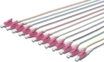 Digitus LC Simplex OM4 vícebarevná / Optický pigtail / 12 ks / Multimode 50/125 µm / 2 m (DK-25332-02-4)