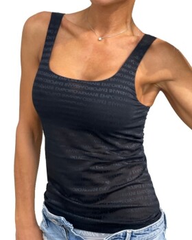 Dámské tílko Emporio Armani 164775 3F204 černé