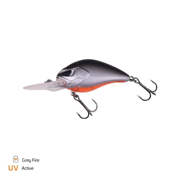 Zeck Wobler Danny 2.0 55 DD - Grey Fire,Zeck Wobler Danny 2.0 55 DD - Grey Fire