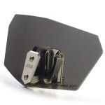 S180F Shield+přídavné plexi Givi kouřové univerzální, s hliníkovým úchytem