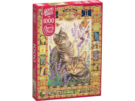 Puzzle Cherry Pazzi 1000 dílků Kočky