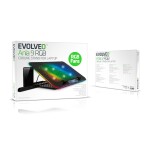 EVOLVEO Ania 9RGB, chladící podložka pod notebook, 6x ventilátor, RGB podsvícení ventilátorů a obvodu