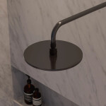 OMNIRES - nástěnné sprchové rameno, 40 cm antracit /AT/ RA01C/KAT