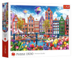 Puzzle Barevný Amsterdam 1500 dílků