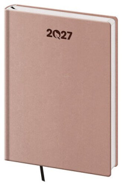 Diář 2027 týdenní A5 ECO - Almond
