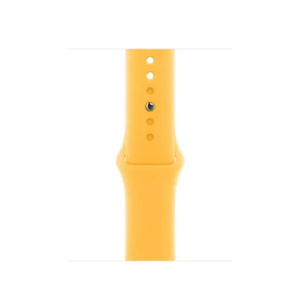 Apple Watch Sport Band 45mm (M/L) paprskově žlutá / Sportovní pásek pro Apple Watch / 160-210mm (MWMX3ZM/A)