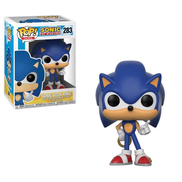 Funko POP Games: Sonic - Sonic with Ring #283