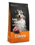 Calibra Dog EXPERT+ Adult Light+Sterilised hovězí 12 kg / Granule pro psy / nižší obsah tuku / sterilizovaní a nadváha