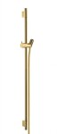 HANSGROHE - Unica'S Sprchová tyč 90 cm se sprchovou hadicí, leštěný vzhled zlata 28631990