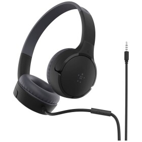 Belkin SoundForm Mini Sluchátka On Ear kabelová černá omezení hlasitosti