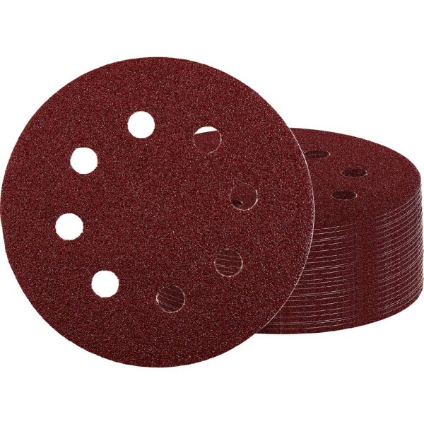 Einhell 492130 brusný papír pro excentrické brusky Zrnitost 120 (Ø x v) 125 mm x 13 cm 50 ks
