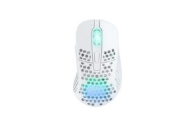 XTRFY M4 Wireless RGB bílá / bezdrátová herní myš / optická / 19000 DPI / 6 tlačítek / 2.4 GHz (M4W-RGB-WHITE)