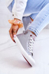 Dámské vysoké tenisky Cross Jeans JJ2R4057C šedá 37