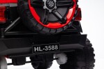 Mamido Elektrické autíčko Trust Adventure dvoumístné 12V | 2x25W červené
