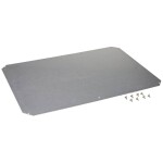 Fibox Mounting plate perforated (350x250x2mm-26x11mm) Galvanized steel,300x400x150/210 montážní deska s otvory ocel pozi