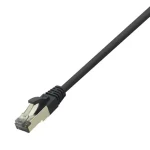 LogiLink Patch kabel Cat8.1 S/FTP černá, 5 m / Patch kabel / RJ-45 / 40 Gigabit Ethernet / LSZH (CQ8073S)