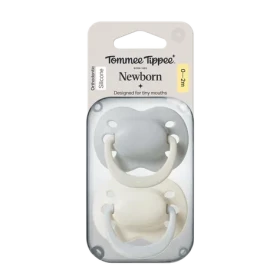 Tommee Tippee Newborn silikonový dudlík 0-2m GIRL 2ks - více barevných variant (433660-T)