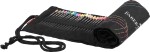 Faber-Castell Faber-Castell, 116418, Black Edition, Supersoft, sada ergonomických pastelek s černým lakováním v rolovacím pouzdře, 72 ks 21749