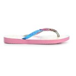 Havaianas Glitter Pink glow dětské pantofle