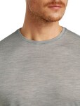 Pánské merino triko s krátkým rukávem ICEBREAKER Mens 125 Cool-Lite Sphere SS Tee Alta, Metro Hthr velikost: M