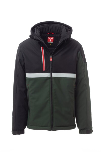 Pánská bunda Payper WISE PAD Barva: Zelená Lesní/ Černá, Velikost: 3XL (S000960489070573XL)