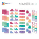 Connetix Connetix Tiles - Magnetická Stavebnice Pastelová XL 120 ks