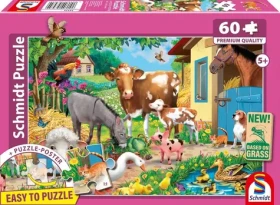 SCHMIDT Puzzle Zvířata na farmě