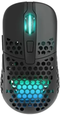 XTRFY M42 Wireless černá / herní bezdrátová myš / optická / 19000 DPI / 6 tlačítek / RGB / 2 velikosti / 2.4GHz (M42W-RGB-BLACK)
