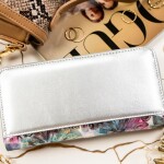 Módní dámská koženkovo-kožená peněženka Peterson Archip, růžová new