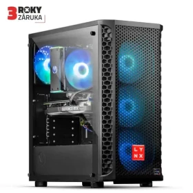 LYNX Challenger (10462978) černá / Intel Core i5-12400F 2.5GHz / 16GB / 1TB SSD / NVIDIA RTX 3060 12GB / W11H (10462978)