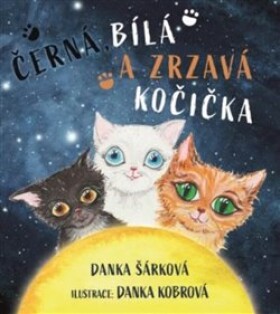 Černá, bílá zrzavá kočička Danka Šárková