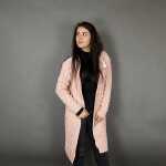 HOSH Jednobarevný kardigan BELLA Barva: Šedá