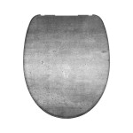 Eisl - Duroplastové sedátko se zpomalovacím mechanismem SOFT-CLOSE INDUSTRIAL GREY 82155INDUSTRIALGREY