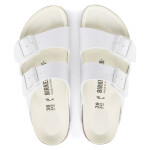 Birkenstock dámské/pánské boty Birkenstock Arizona Birko-Flor Regular wide feet for summer white (1019061) 42