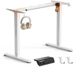 SENSE7 Nojo Light bílá / Elektrický rám stolu (5902659849137)