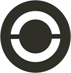 Příslušenství ke dřezům Villeroy & Boch - mřížka přepadu 82991006, Matt Black 82991006