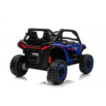 Mamido Elektrické autíčko Buggy UTV KCK 4x4 modré 24V | 800W | 50 kg | EVA | LED | 2,4Ghz | ECO kůže