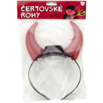 Rohy čertovské svítící 15 cm