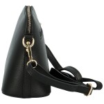 Módní dámská kožená crossbody kabelka Jurina new, černá