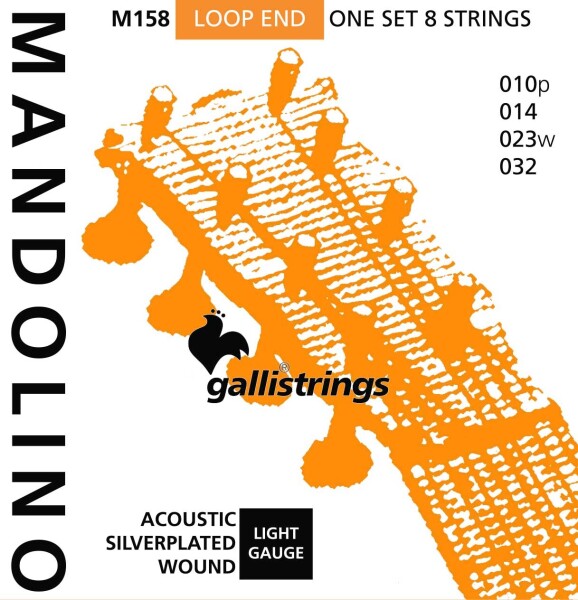 Galli M158 Mandolino Silverplated