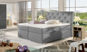 Boxspring Balvin Rozměr: 160 x 200 cm, látka: Sawana 21